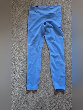 Under Armour Fitted High Rise Full Length  Blue Leggings Sz.L NWT